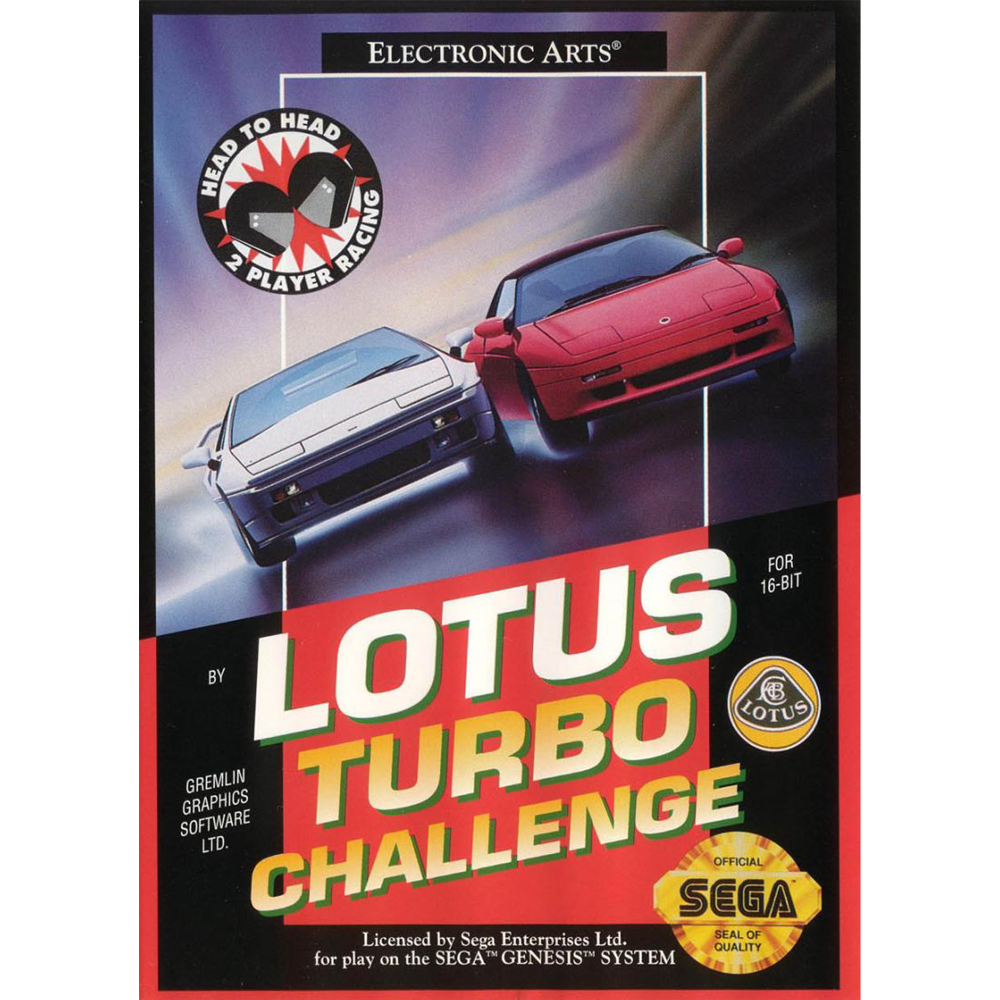 Lotus Turbo Challenge - Sega Genesis