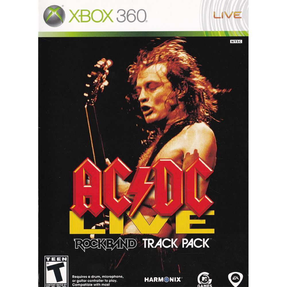 AC DC Live Rock Band Track Pack Outlaw's 8Bit and Beyond