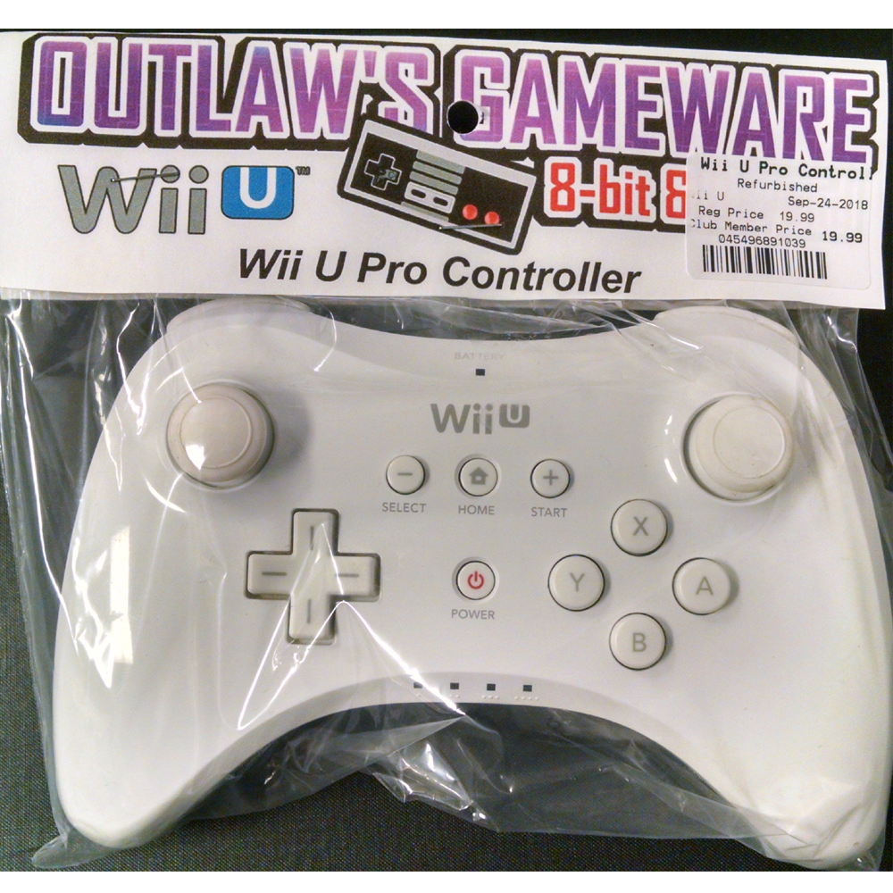 wii u pro controller price