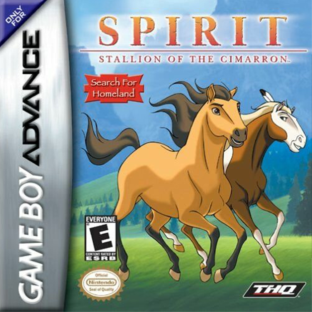 Spirit Stallion of the Cimarron Search for Homeland – Nintendo Game Boy  Advance – Outlaws 8-Bit and Beyond