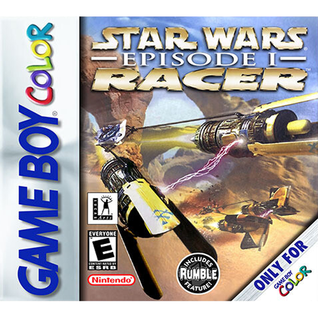 Star Wars Episode I Racer - N0 Battery Cover - (Nintendo Game Boy Color) - GBC