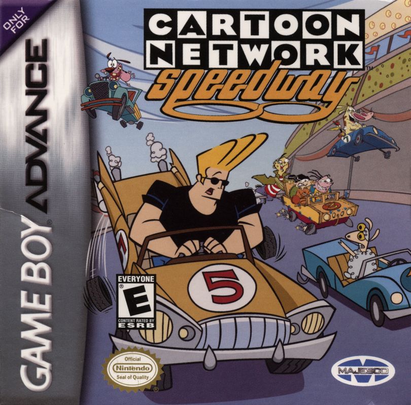 Cartoon Network Speedway Game Boy Advance Front Cover 