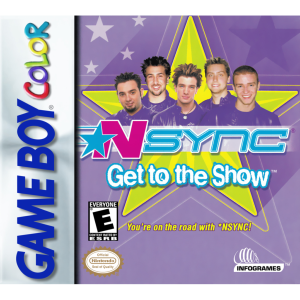 NSYNC Get to the Show – GBC – Nintendo Game Boy Color – Outlaw's 8-Bit ...