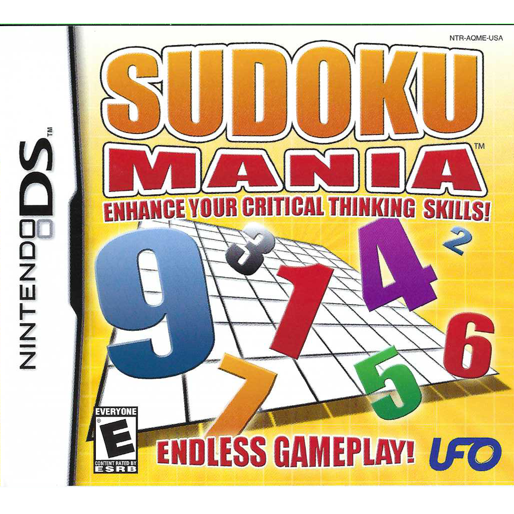 Sudoku Mania - Nintendo DS - Very Good