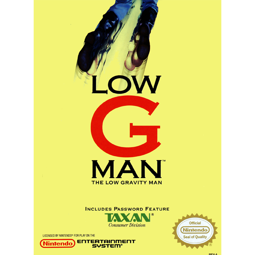Low G Man: The Low Gravity Man - NES Complete