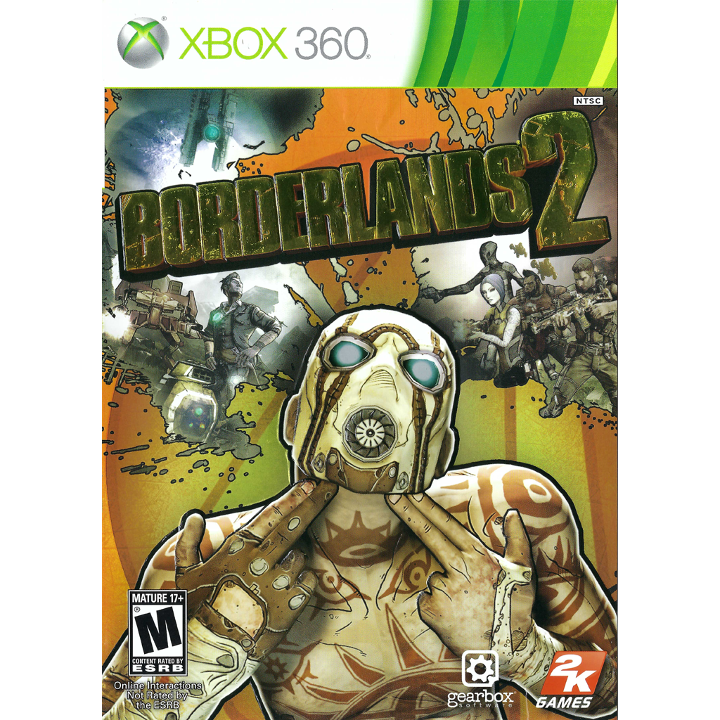 Borderlands 2 - Xbox 360 NO Manual