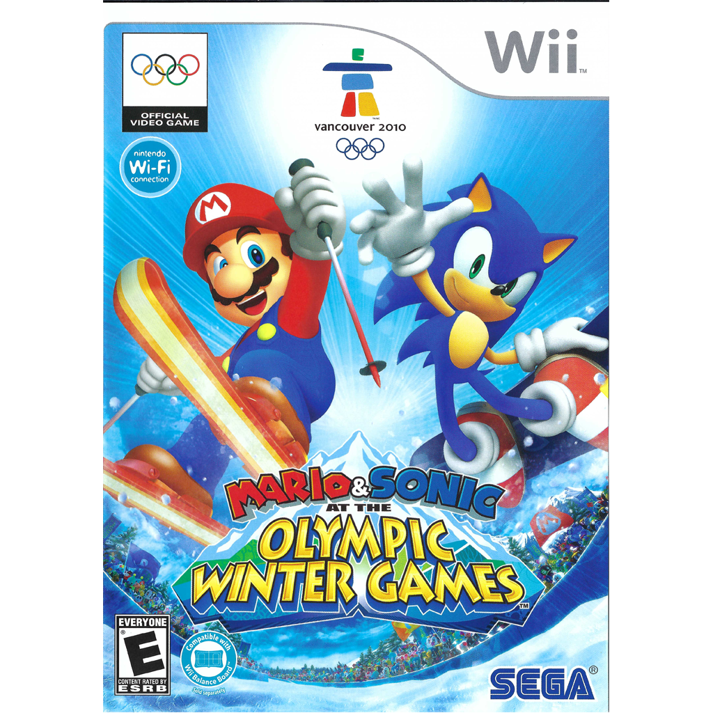 Mario & Sonic at the Olympic Winter Games Nintendo Wii Outlaw's 8