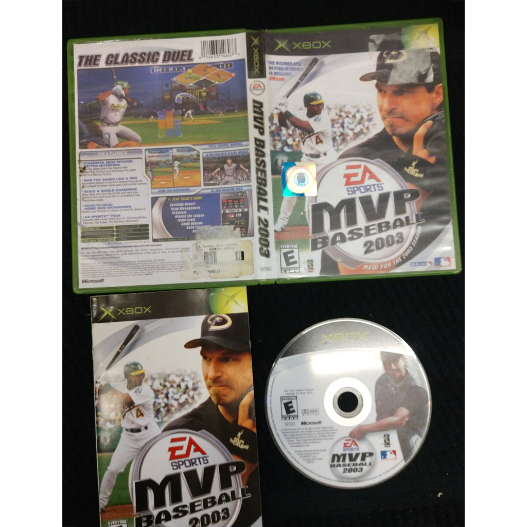 MVP Baseball 2003 - Xbox - Acceptable G Disc-1