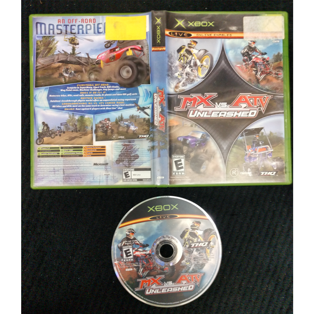 MX vs. ATV Unleashed - Xbox NO Manual