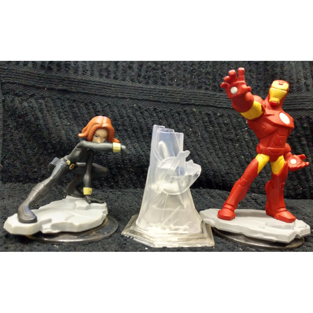 Marvel The Avengers Play set - Iron Man, Black Widow - Disney Infinity - 2nd ...