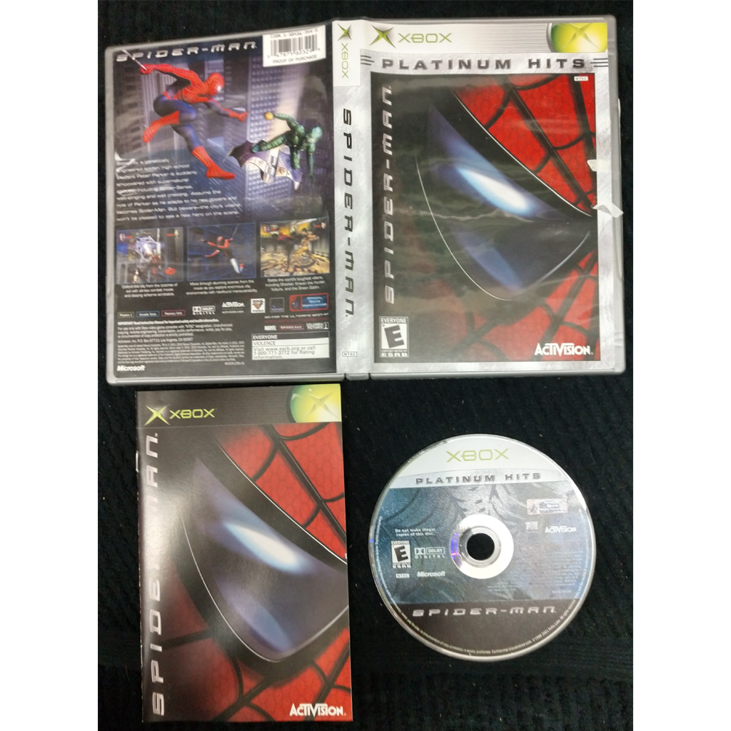 Spider-Man - PH - Xbox Complete, CIB, Manual included..